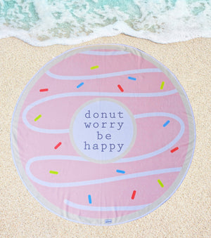 'Donut Worry Be Happy' Roundie