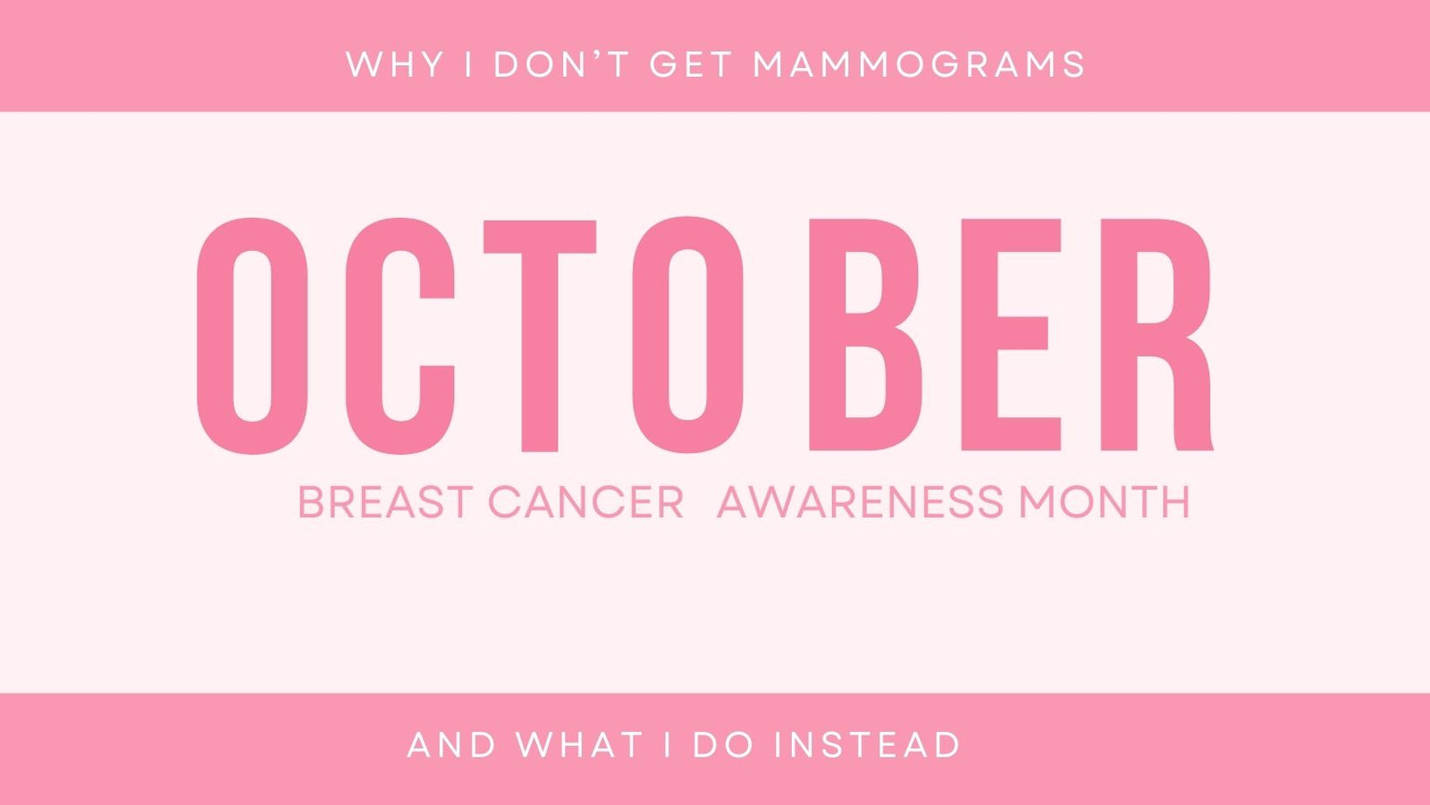 Breast cancer awareness