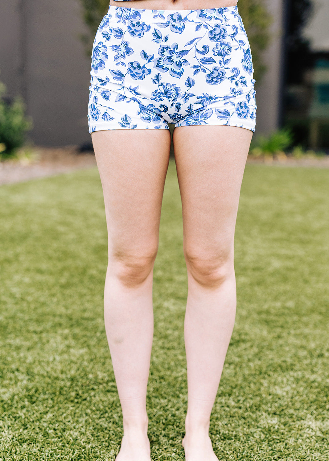 high waist boyshorts in azul