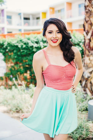 skirt in mint
