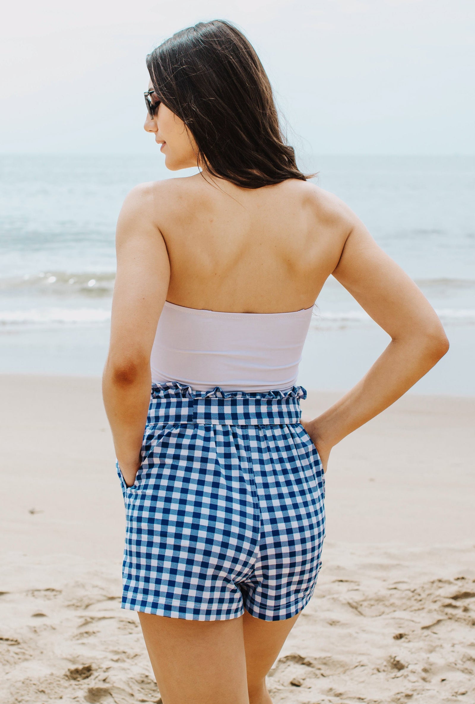 Shorts in Gingham