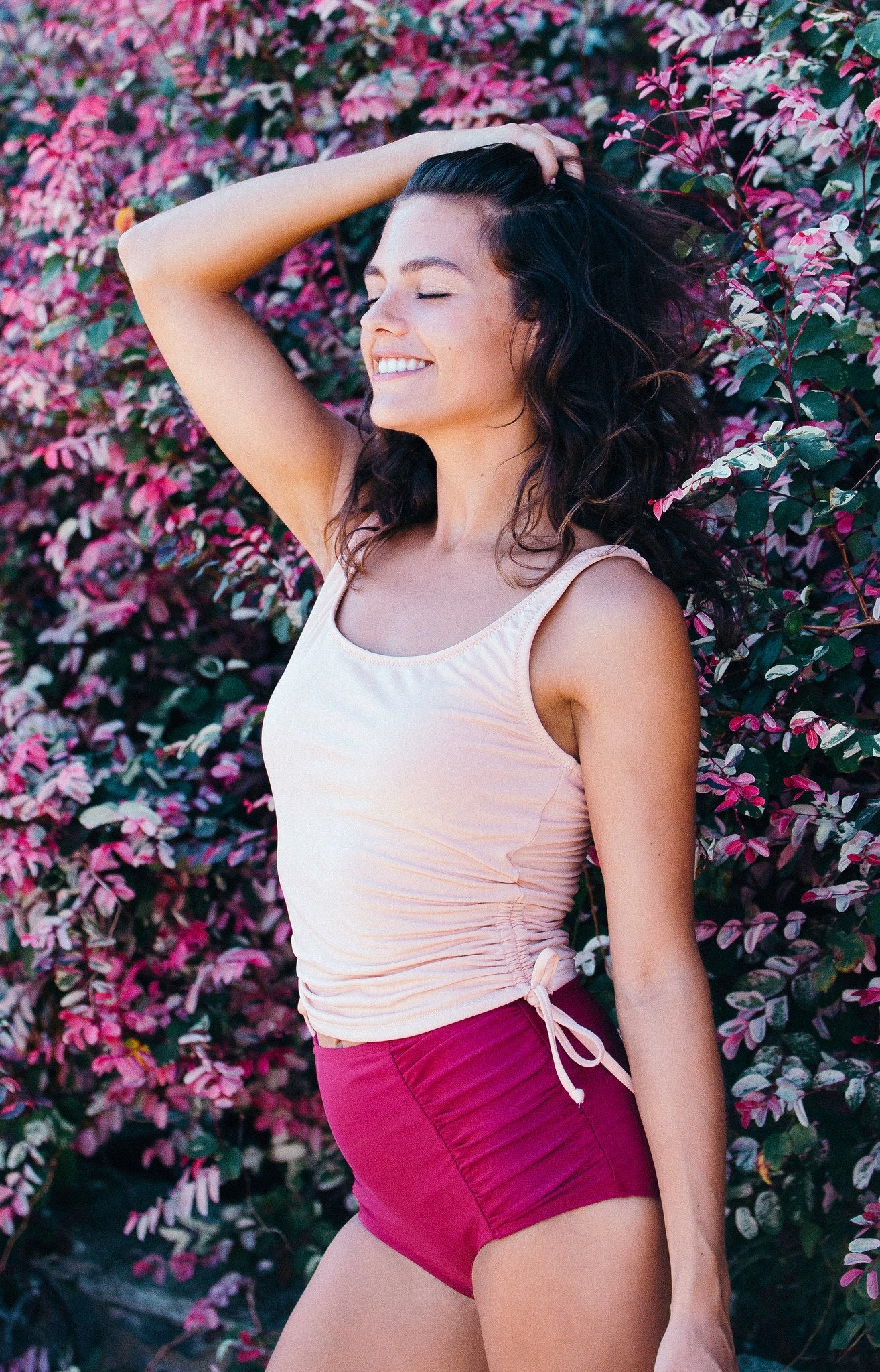 karen in ballerina pink top